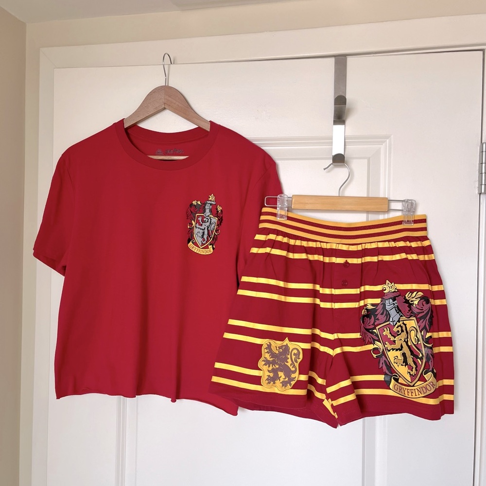 Pyjama 'Harry Potter' 'Griffoendor' - Beige - Kiabi - 14.00